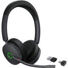 Yealink BH74 Active Noise Canceling Wireless Headset Mic 6-mics ANC 1208680 picture