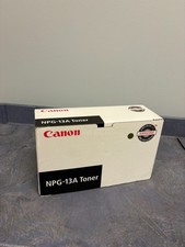 Genuine Canon NPG-13A Black Toner Cartridge (1384A011AA) picture