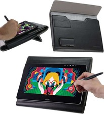 Broonel Leather Graphics Tablet Folio Case For Wacom Movink 13 Graphics Tablet picture