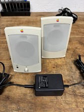 Vintage Apple Design Powered Speaker 2 II M2497 Beige 1993 Tested picture