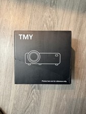 TMY 1080P Full HD Portable Mini Projector, Bluetooth Movie Projector picture