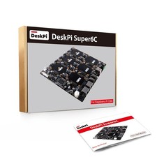 GeeekPi DeskPi Super6C Raspberry Pi CM4 Cluster Mini-ITX Board Computing Module4 picture