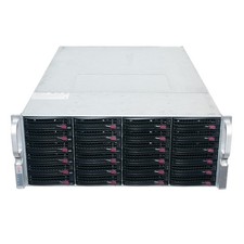 Supermicro CSE-847BE1C-R1K28LPB 4U Server Chassis 2x1280W 36-Bay BPN-SAS3-846EL1 picture