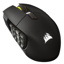 Corsair Scimitar Elite Wireless SE 16-Button Mouse 33K DPI Certified Refurb picture