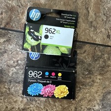 4-pack HP 962XL Black & 962 Color Ink - EXP- 2027/2028 EXP picture