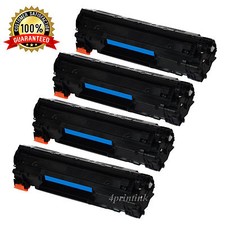 4 Black 83A CF283A Toner Cartridges For HP LaserJet Pro M127fn M127fw M125nw MFP picture