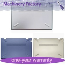New for HP Pavilion 15-CS 15-CW Series Bottom Case Cover Lower Case Silver Blue picture