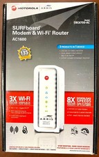 USED Motorola Arris AC1600 Surfboard Modem & Wi-Fi Router, Model SBG6700-AC picture