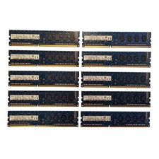 Lot of 10 SK Hynix 2GB 1Rx8 PC3-12800U DDR3-1600 HMT325U6EFR8C-PB Non-ECC UDIMM picture