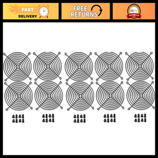 10 Pack of 120mm Black Finger Grills - Durable BBQ Accessories for Grilling picture