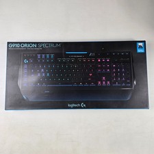 Logitech G910 Orion Spectrum Mechanical Gaming Keyboard RGB Black New Sealed picture
