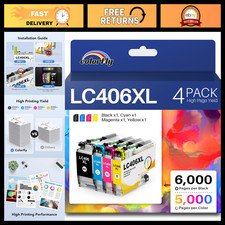 High-Quality Ink Cartridges Combo Pack for Brother Printers - 4 Pack Replacement picture