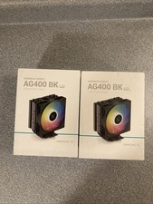 DeepCool AG400 BK ARGB CPU Cooler 120mm Static ARGB Fan LOT OF 2 picture