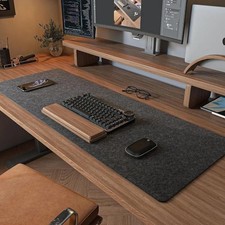 Large Wool Felt Mouse Pad Desk Mat Non Slip Gaming Keyboard Office Pad picture