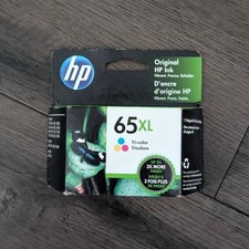 HP 65XL Tri-color High Yield Ink Cartridge N9K03AN Original NEW picture