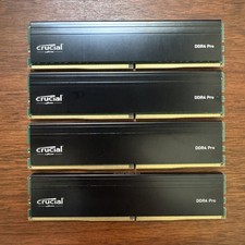 Crucial DDR4 Pro 128GB (4x32GB) DDR4-3200 UDIMM 288-Pin CP32G4DFRA32A picture