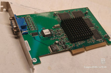 Vintage 3Dfx AGP Card Voodoo3 Velocity 100 ( 210-0380-001 ) 8 MB RAM + Heatsink picture