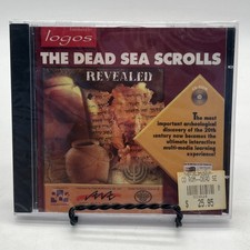 PC THE DEAD SEA SCROLLS REVEALED (1994 CD-ROM) LOGOS ~ ARCHEOLOGICAL DISCOVERY picture