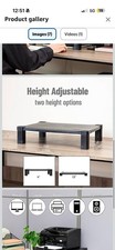 Mind Reader Monitor Stand Laptop Riser Desktop Organizer picture