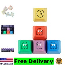 OEM Profile Pac-man Five Dye PAC PBT Key caps Custom Sublimation keycaps for ... picture