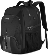 18.4” Laptop Backpack, 55L Extra Large Water Resistant Travel Bag with USB Port picture