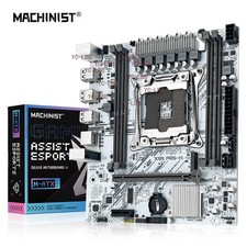 LGA 2011-3 X99 PR9 Motherboard DDR4 White Mainboard SATA/NVME M.2 USB 2.0 SATAII picture