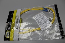 3 Meter ST-ST Duplex Single Mode Fiber Patch Cable Hubbell DFPCSTSTS3SM 9/125um picture