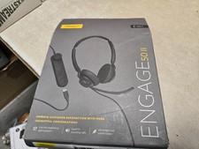 SEALED Jabra Engage 50 II Wired USB-C and USB-A Headset (5099-299-2269) picture