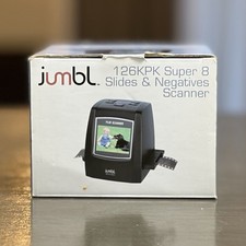 Jumbl 22MP 126kpk Super 8 Slides & Negatives All-in-1 Film Scanner picture