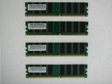 4GB 4x1GB PC3200 DDR400 400MHz Non-ECC 184-pin DIMM Desktop Memory Low Density picture