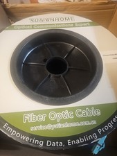 Yutianhome Armored LC Uniboot OM3 TPU 5.0mm 150M, 500 FEET Outdoor Optic Cable picture