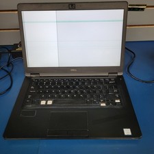 Dell Latitude 5480  - Lines in Screen - Missing Keys - Broken LCD - FOR PARTS picture