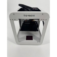 Toybox Labs Alpha One 3D Printer for Kids White Desktop 3D Printer with Adapter picture