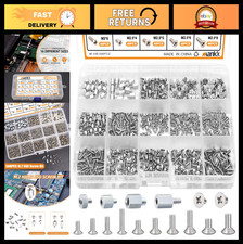 500PCS M.2 SSD Screw Kit - Mounting Screws & Standoffs for Laptop PC Repair & DI picture