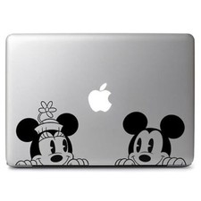 Retro Mickey Minnie Peep Decal Sticker for Macbook Air Pro Laptop Car Window Wal picture