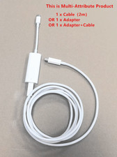 For Apple Thunderbolt2 Cable 2M/Thunderbolt 3 to Thunderbolt 2 MMEL2AM/A Adapter picture