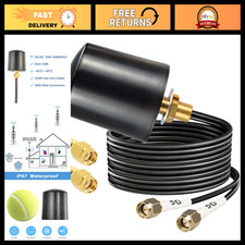 2x2 MIMO 5G 4G LTE Outdoor Omnidirectional Antenna 600-6000MHz + 2x16.4FT Cables picture