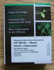 NEW / SEALED Clover Inkjet Cartridge Replaces 902XL (T6M14AN) BLACK picture