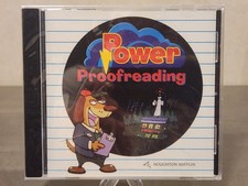 Brand New Sealed Houghton Mifflin - Power Proofreading CD-ROM 2001 *See Desc* picture