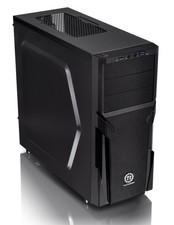Thermaltake Versa H21 SPCC ATX Mid Tower Computer Chassis H21, Black  picture