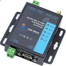 Serial to WiFi Ethernet Wireless Converter RS232 RS485 Serial ServerUSR-W610 picture
