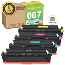4PK CRG-067 Toner Cartridge Compatible For Canon 067 MF656cdw MF654cdw lbp632cdw picture
