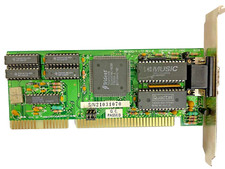 RARE 1991 TRIDENT TVGA9000B 512K ISA VGA CARD 9016X2/4 HNG2YPTVGA06X4LT2 MXB70 picture