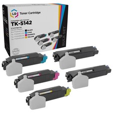 LD Compatible Kyocera-Mita TK-5142 5PK 2B/CMY: 1T02NR0US0/CUS0/BUS0/AUS0 picture