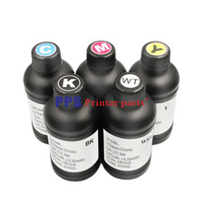 CMYK White 250ML UV Ink For Epson L805 PX660 R1900 R2000 R3000 DX5 DX7 Printer picture