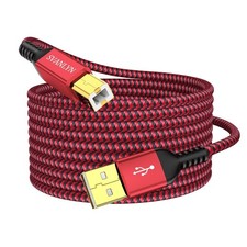 Printer Cable 20 FT, USB a to B 2.0 Printer Cable High-Speed Nylon Braided USB M picture