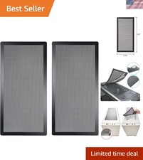 2-Pack Magnetic PVC Dust Mesh Filters - 120mm x 240mm, Easy Maintenance picture
