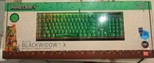 NEW SEALED Razer BlackWidow V4 X Minecraft Edition Mechanical Gaming Keyboard picture