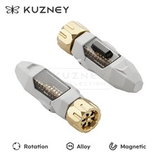 KeysMe Mars-03 Twin Turbine Rocket Alloy Double Bearing Mechanics Model 2 Piece picture