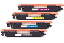 4 PK BK/C/M/Y 126A CE310A-CE313A Color Toner For HP LasetJet Pro M175 275 CP1025 picture